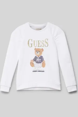 Guess Longsleeve mit Label-Stitching Modell 