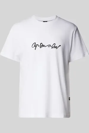 G-Star T-Shirt mit Label-Print in , Größe M