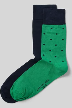 Christian Berg Socken mit Label-Detail in , Größe 39/42