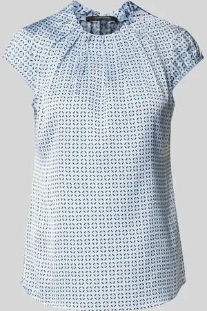 Comma, Blusenshirt mit Rundhalsausschnitt in , Größe 34