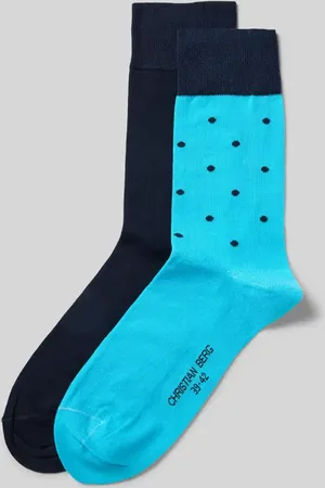 Christian Berg Socken mit Label-Detail in , Größe 39/42
