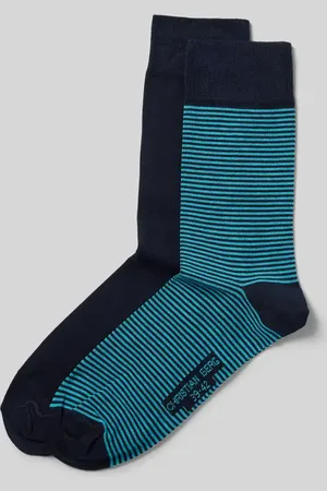 Christian Berg Socken mit Label-Detail in , Größe 39/42