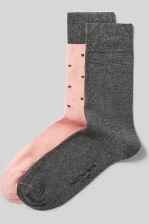 Christian Berg Socken mit Label-Detail in , Größe 39/42