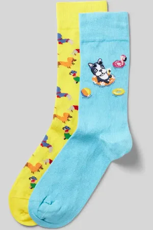 Christian Berg Socken mit Motiv-Stitching im 2er-Pack in , Größe 39/42