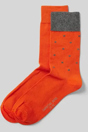 Christian Berg Socken mit Label-Detail in , Größe 39/42