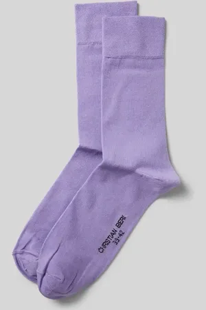 Christian Berg Socken mit Label-Detail in , Größe 39/42