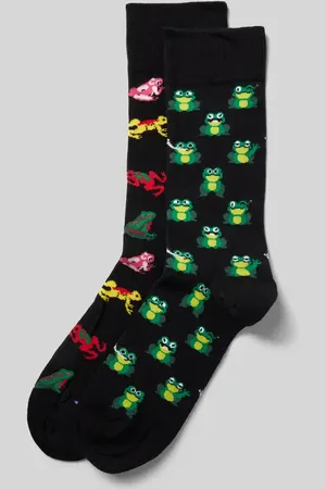 Christian Berg Socken mit Motiv-Stitching im 2er-Pack in , Größe 39/42