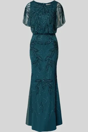 Christian Berg Abendkleid mit Paillettenbesatz in , Größe 32
