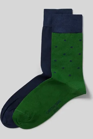 Christian Berg Socken mit Label-Detail in , Größe 39/42