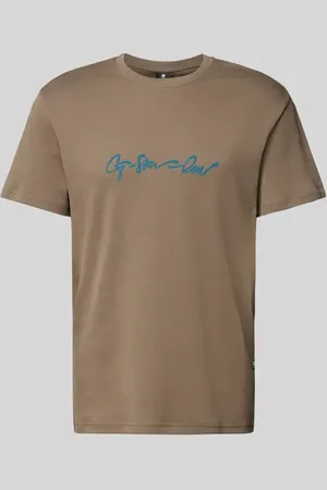 G-Star T-Shirt mit Label-Print in , Größe M