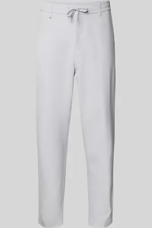HUGO BOSS Regular Fit Stoffhose mit Tunnelzug Modell 