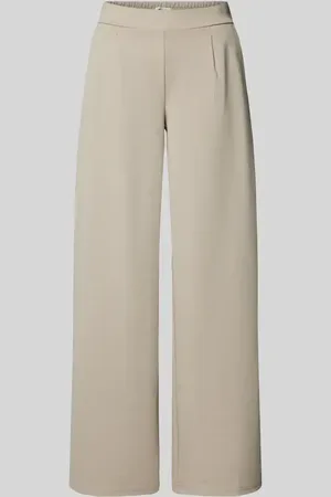 Ichi Wide Leg Stoffhose mit Bundfalten Modell 