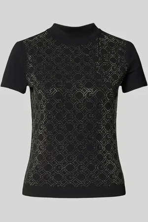 Guess T-Shirt mit Stehkragen in , Größe XS