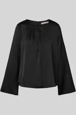 Christian Berg Regular Fit Bluse mit Rundhalsausschnitt in , Größe 34
