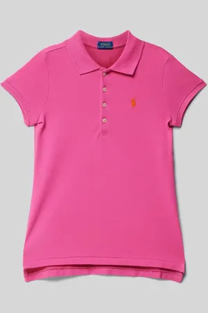 Ralph Lauren T-Shirt mit Polokragen in , Größe M