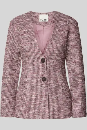 Ichi Blazer mit V-Ausschnitt Modell 