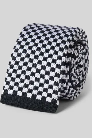 HUGO BOSS Strickkrawatte in eckiger Form in , Größe 1