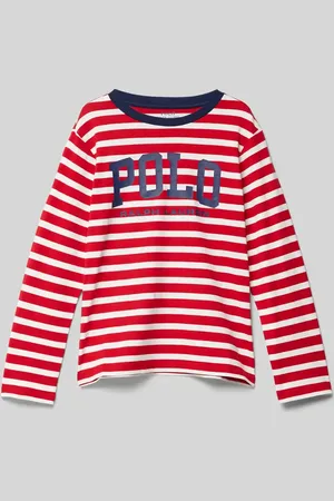 Ralph Lauren Longsleeve mit Label-Print in , Größe M