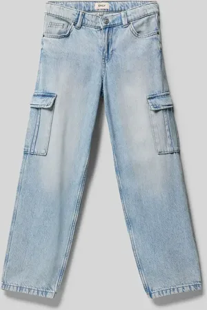 ONLY Straight Fit Jeans aus reiner Baumwolle Modell 