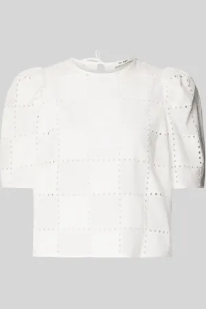 Ivy & Oak Blusenshirt mit Lochstickerei Modell 