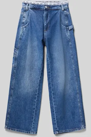 Guess Straight Fit Jeans aus reiner Baumwolle in , Größe 128