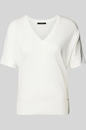 Windsor T-Shirt mit gerippten Abschlüssen in , Größe 40