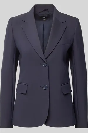Max Mara Slim Fit Blazer mit Reverskragen in , Größe 34