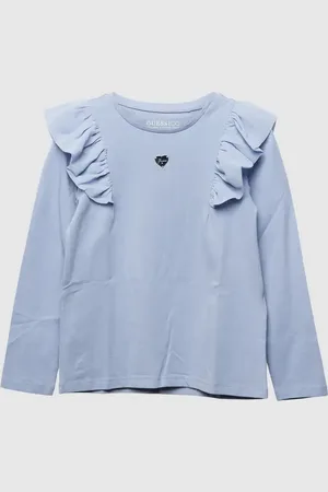 Guess Longsleeve mit Label-Detail in , Größe 92