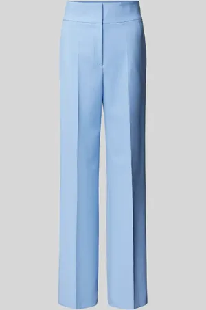 HUGO BOSS Straight Leg Hose mit Bügelfalten Modell 