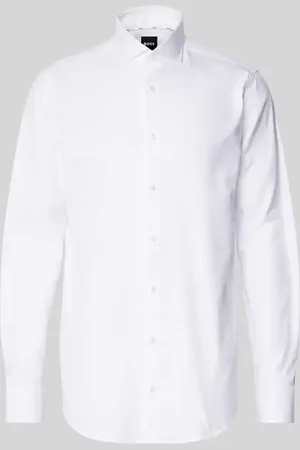 HUGO BOSS Regular Fit Businesshemd mit extra langem Arm Modell 