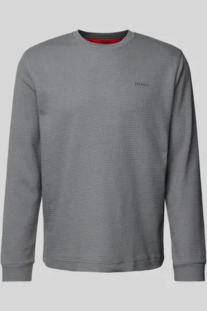 HUGO BOSS Longsleeve mit Label-Stitching Modell 