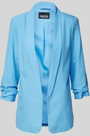 Pieces® Comfort Fit Longblazer aus Viskose-Mix Modell 