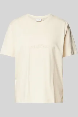 VILA T-Shirt mit Label-Stitching Modell 