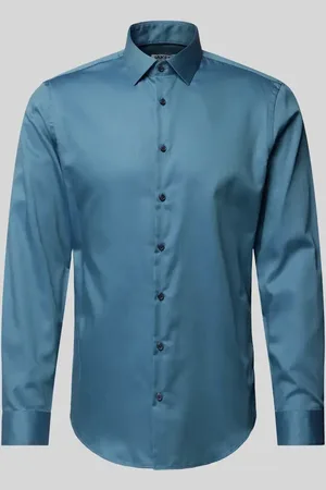 Jake*s Slim Fit Business-Hemd mit Kentkragen in , Größe 37/38
