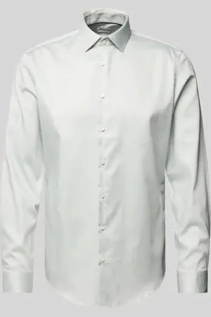 Jake*s Slim Fit Business-Hemd mit Kentkragen in , Größe 37/38