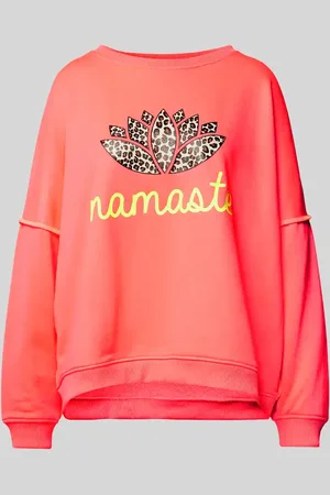 miss goodlife Oversized Sweatshirt mit gerippten Abschlüssen in , Größe XS