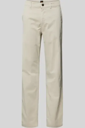 HUGO BOSS Regular Fit Chino mit Gürtelschlaufen in , Größe 30/32