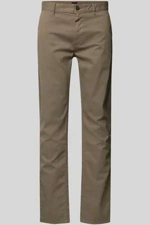 HUGO BOSS Slim Fit Chino mit Gürtelschlaufen in , Größe 32/32