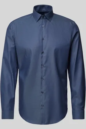 Jake*s Slim Fit Business-Hemd mit Kentkragen in , Größe 37/38