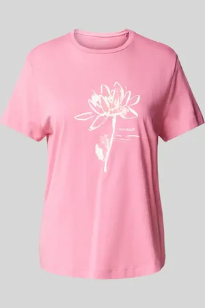 TOM TAILOR Regular Fit T-Shirt aus reiner Bio-Baumwolle in , Größe S