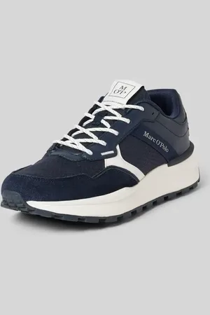 Marc O’ Polo Low Top Sneaker aus Rindleder und Mesh in , Größe 41