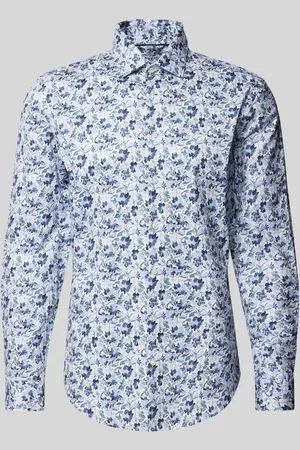 Jake*s Slim Fit Business-Hemd mit Kentkragen in , Größe 37/38