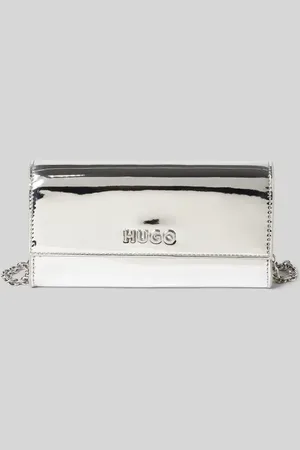 HUGO BOSS Clutch in metallic in , Größe 1