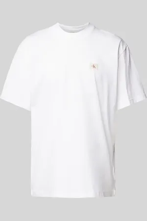 Calvin Klein T-Shirt mit Label-Detail in , Größe S