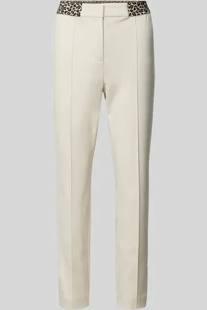 Marc Cain Regular Fit Hose mit fixierten Bundfalten in , Größe 36