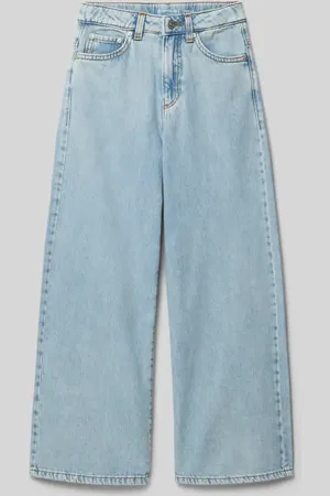 TOM TAILOR Wide Leg Jeans aus reiner Baumwolle in , Größe 152
