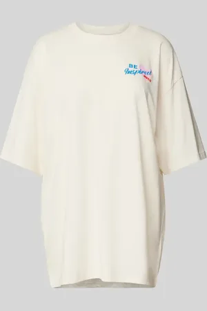 Hugo Blue Oversized T-Shirt mit Rundhals-Ausschnitt in , Größe S
