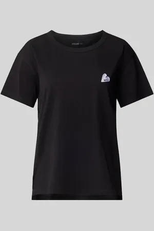 Zadig & Voltaire T-Shirt mit Motiv- und Label-Stitching Modell 