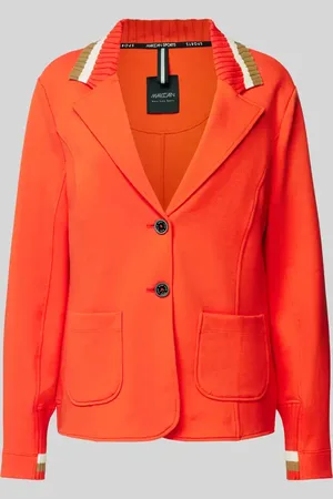 Marc Cain Slim Fit Blazer mit Kontraststreifen in , Größe 34