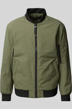 TOM TAILOR Regular Fit Bomberjacke mit Druckknopftaschen in , Größe S